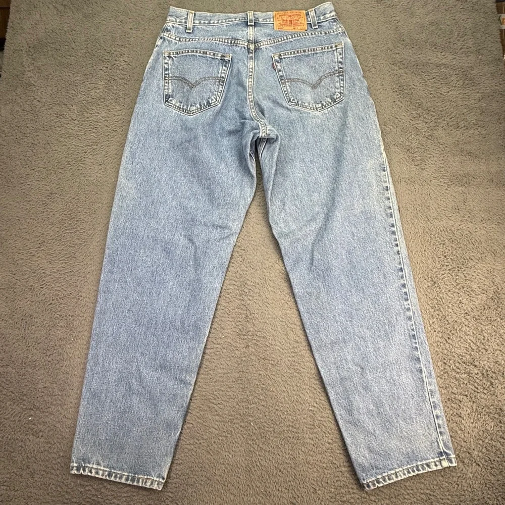 Levi's 560 Jeans Mens 33x32 Light Wash Loose Fit Tapered Leg Denim 00560-4891